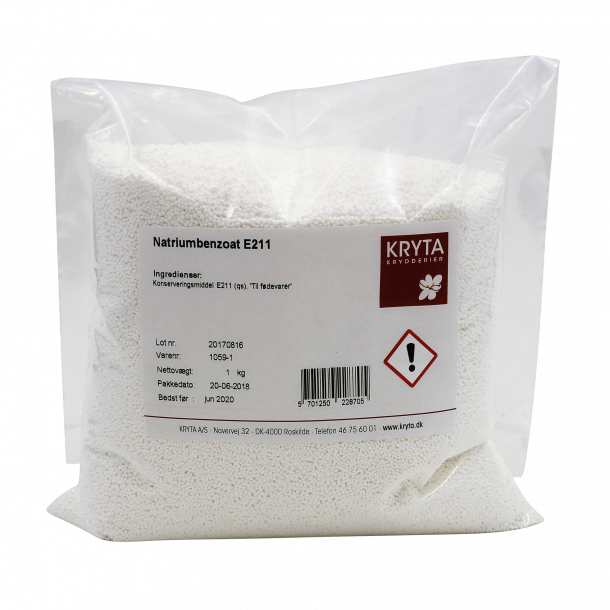 Natriumbenzoat E211 - 1kg. pose
