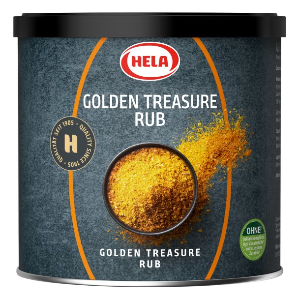 Golden Treasure rub 470gr. dåse